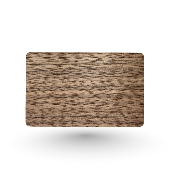 Walnut Wood NFC Card – Premium Tap-to-Connect Card