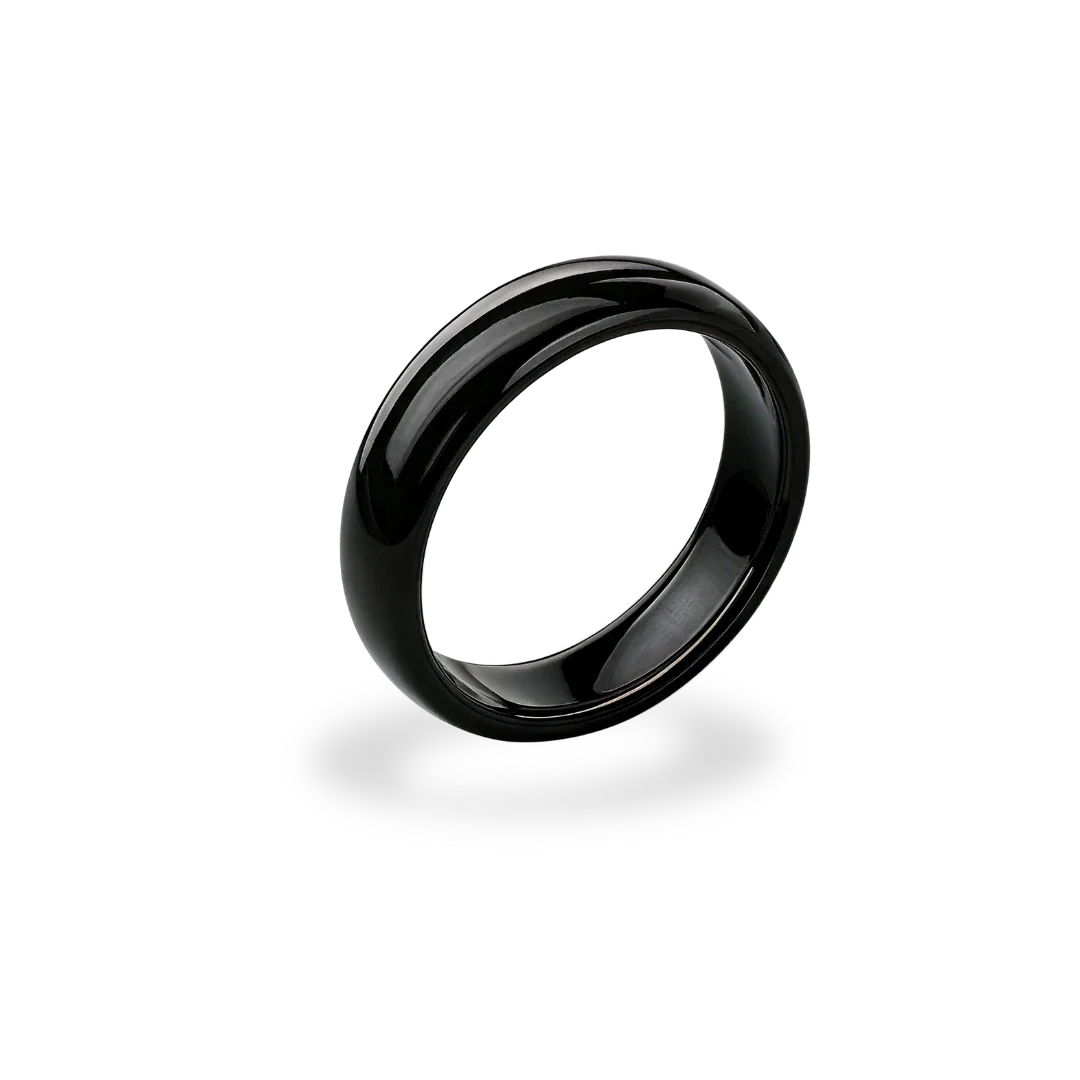 Black Contactless Payment Ring