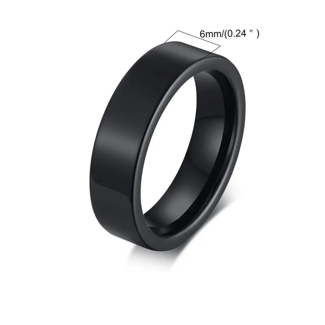 Black Contactless Payment Ring
