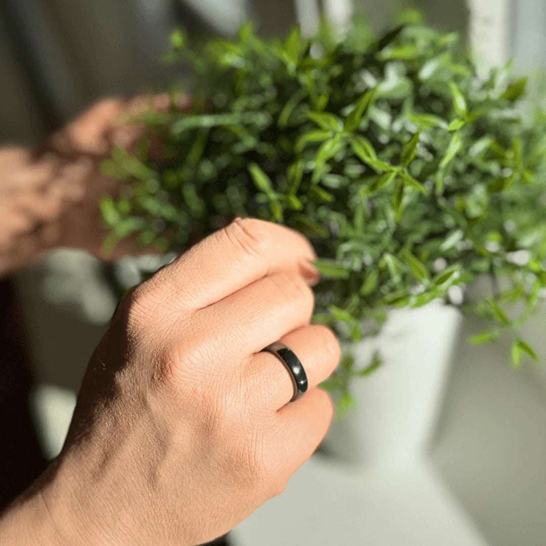 Black Contactless Payment Ring