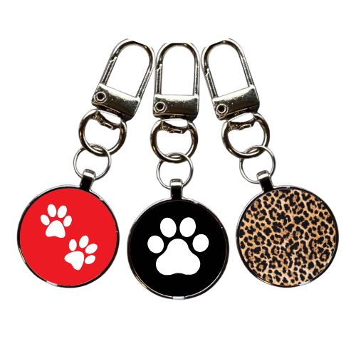 FindPal Pet Tags – Smart NFC Tags in Red, Black & Cheetah Designs