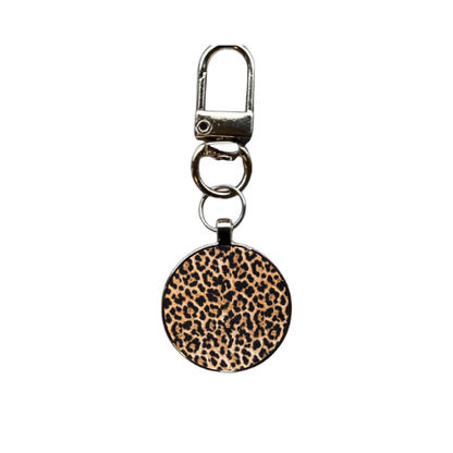 Leopard Print FindPal Pet Tag – Stylish Smart Tag for Lost Pet Recovery