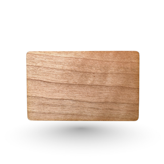 Maple NFC Card – Light Grain Contactless Card